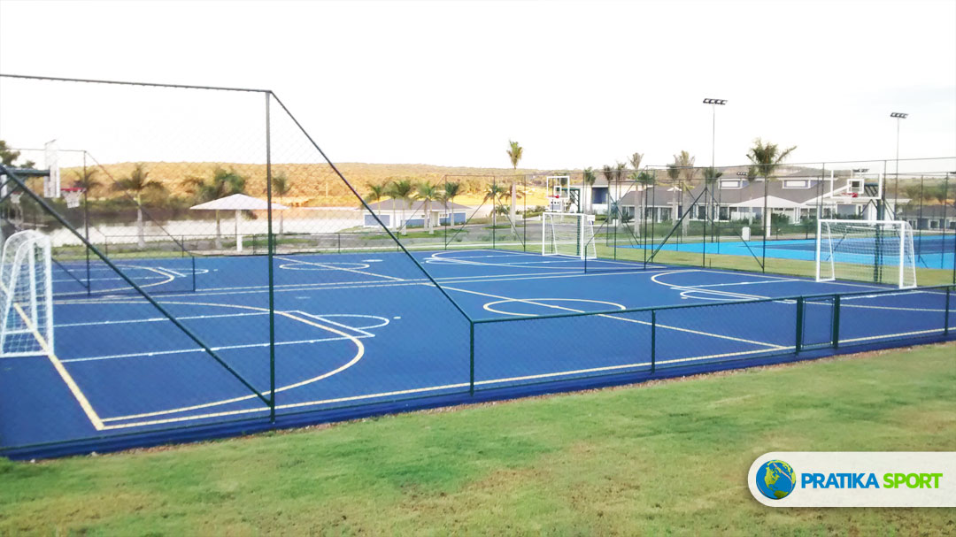 Medidas oficiais quadra poliesportiva