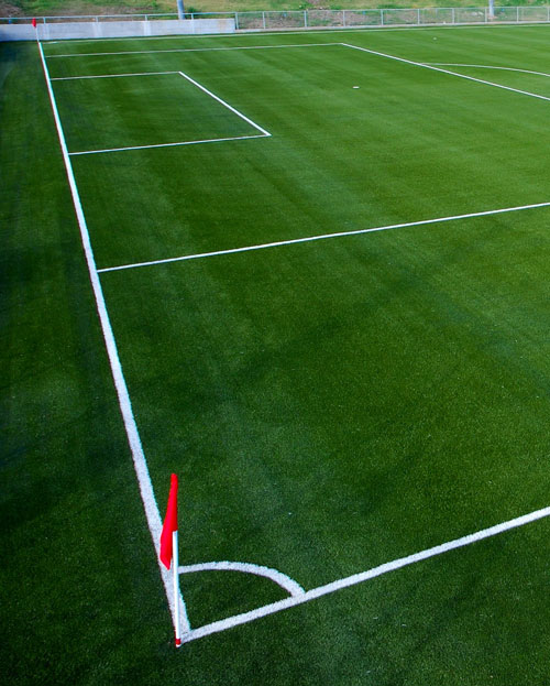 Grama sintética para campo de futebol