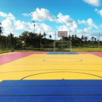 piso modular esportivo area externa